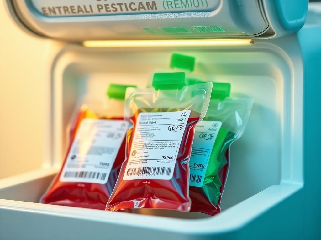 Blood supplies from ZAJI